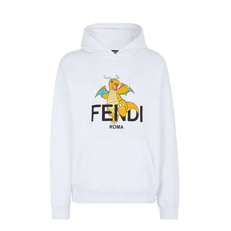 fendi x frgmt pokémon hoodie.